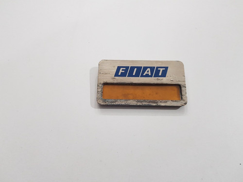 Spilla targhetta fiat gadget - targhetta,