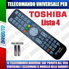TELECOMANDO UNIVERSALE TOSHIBA L4 CLICCA IL TUO MODELLO LO RICEVERAI GIA PRONTO
