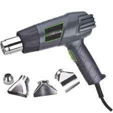 Genesis GHG1500A Kit Pistola Termica Doppia Temperatura Calore Veloce Impostazioni Alta e Bassa