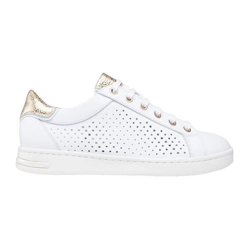 Geox sneakers bianca traforata - sneakers,