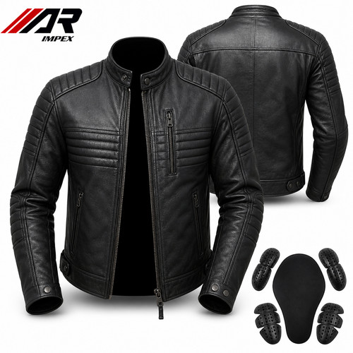 Giacca moto uomo - giacca,