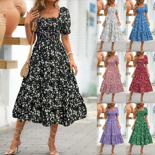 Abito donna casual floreale