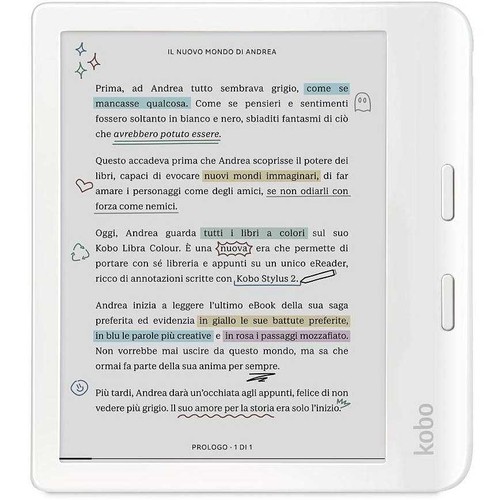 Kobo n428 lettore book - n428, 7"