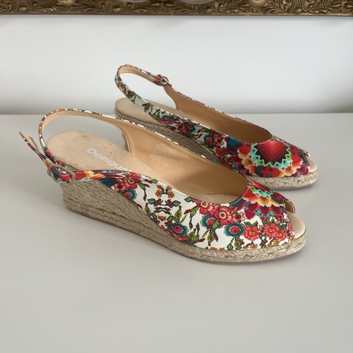 Sandali desigual zeppa tacco - sandali,