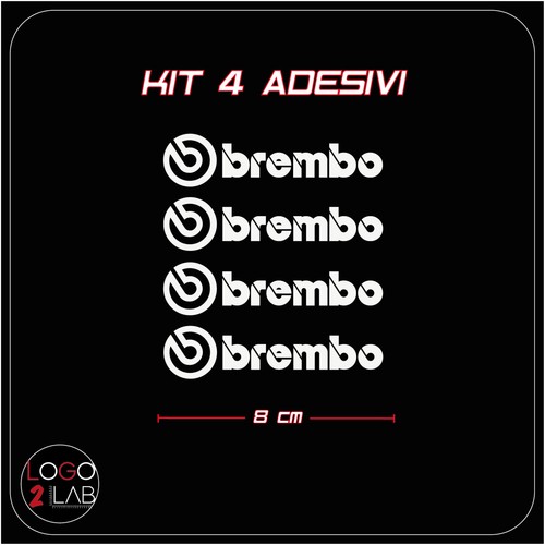Kit adesivi brembo per - kit,