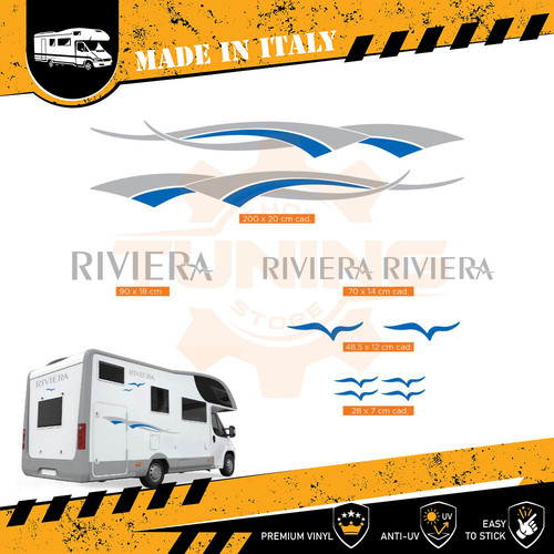Decalcomania adesivi camper - decalcomania,
