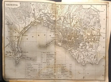 Stampa antica Genova Brignole