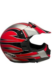 MDS CASCO MOTO VISIERA KARTING MOTORE CROSS OFF ROAD TAGLIA M