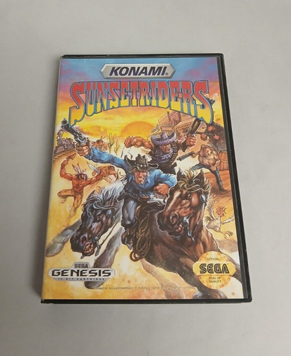 Sunset riders sega genesis - sunset,