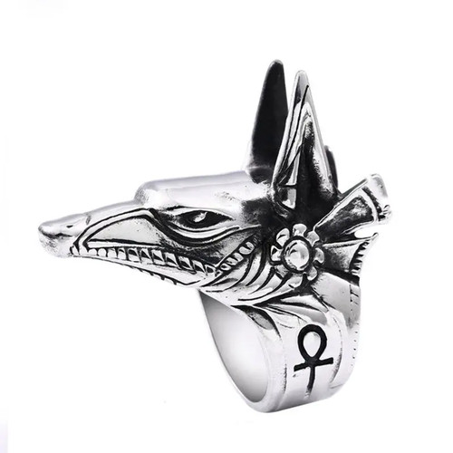 Anello dio anubi - anello,