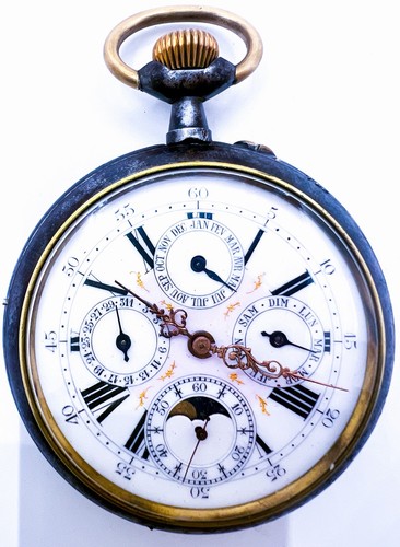 Enorme orologio tasca - orologio, 67