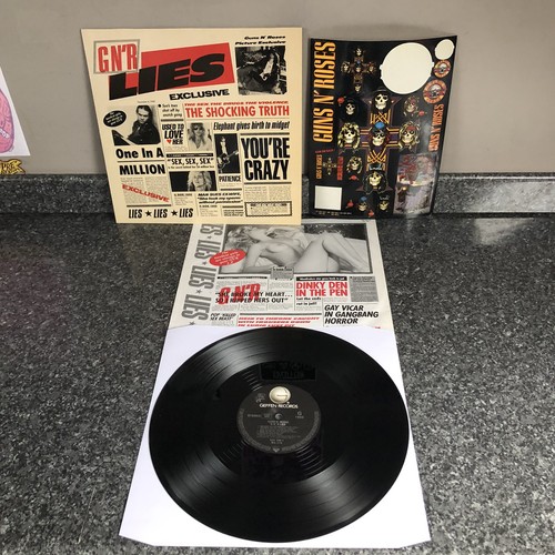 Vinyl guns roses gn - roses, gn'r