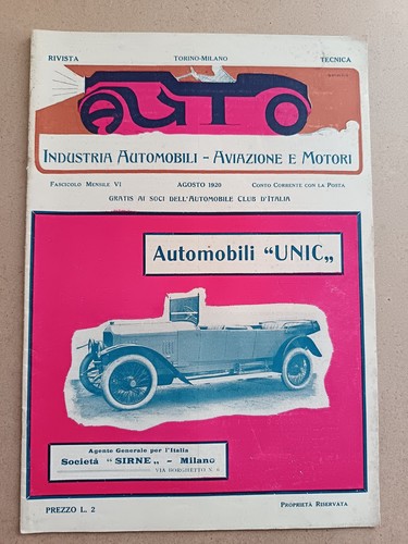 Rivista tecnica auto italiana - rivista,