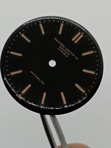 Quadrante nero vintage record - quadrante,