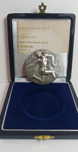 Medaglia argento - in,