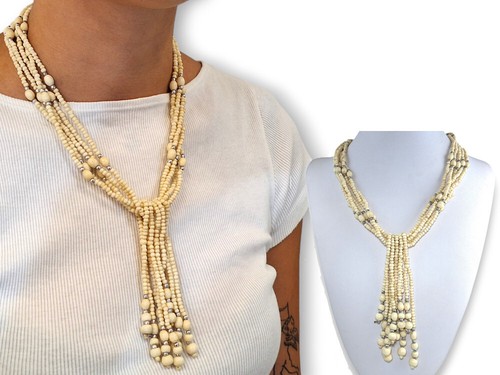 Collana etnica perline di - perline,