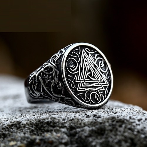 Anello uomo acciaio al - anello, da