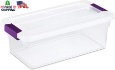 Sterilite 6 Qt Clearview Latch