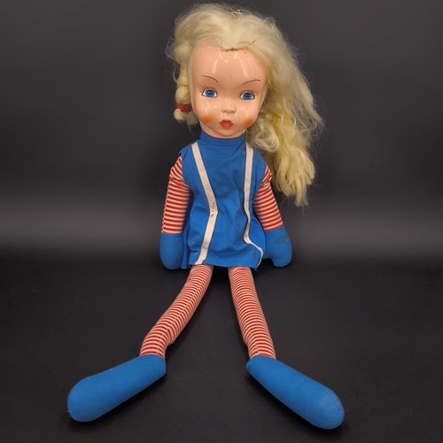 Bambola stoffa anni - bambola, 1950