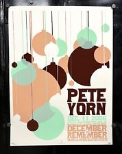 Poster Rock Pete Yorn Dicembre 2006 Edizione Limitata