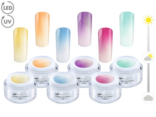 Gel effetto led mica - gel, uv