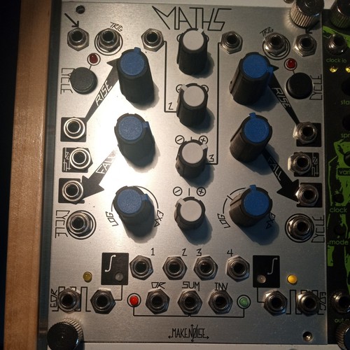 Make noise maths - noise, eurorack
