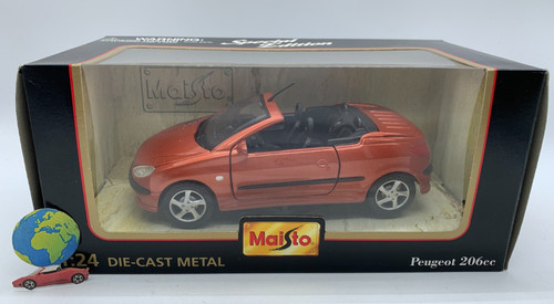 Maisto peugeot 206 2001 - maisto,