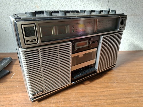 Saba rcr 755 stereo radio - rcr,