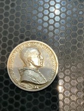 Medaglia In Argento Di Papa