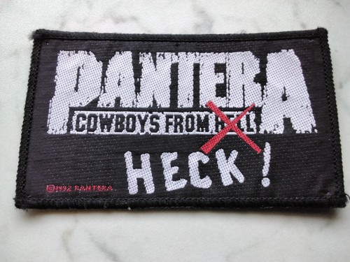 Pantera patch original - patch original, 1992