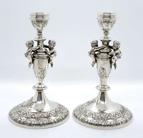 Coppia candelabri in - coppia,