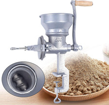 Mulino Manuale per Cereali, Grano, Mais, Caffè E Noci - Macinacaffè a Mano Con B