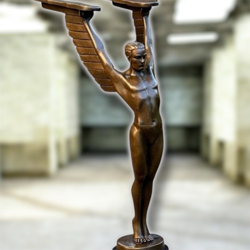 Statua bronzo icaro - statua,