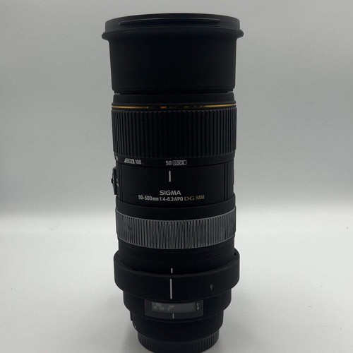 Sigma 500 mm 4 - 50-500, 4-6.3