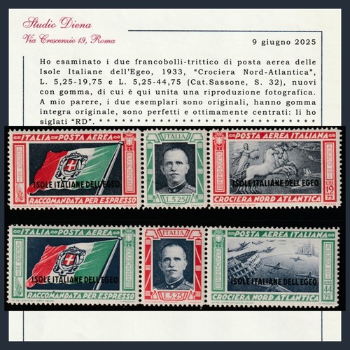 Colonie italiane 1933 - italiane, egeo