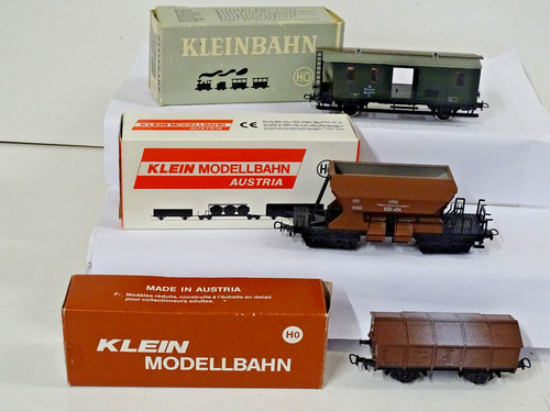 Klein modellbahn 302 vagone - h0,