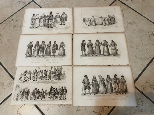 Incisioni relative costumi - relative,