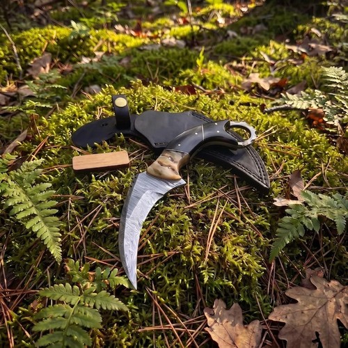 Coltello karambit damasco - coltello,