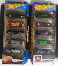 Lotto 5 Pack Hot Wheels Fast &