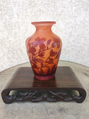 Vase galle miniature - rose, et