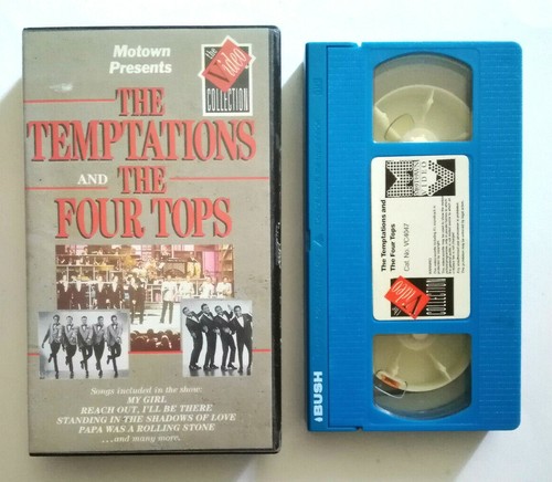 Vhs the temptations and - vhs,