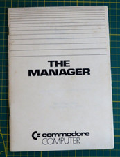The Manager Commodore 64 Software Computer Manuale 1983 Libro Informatico Vintag