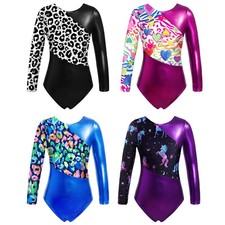 Body tuta manica lunga danza danza danza danza ginnastica bambina body danza