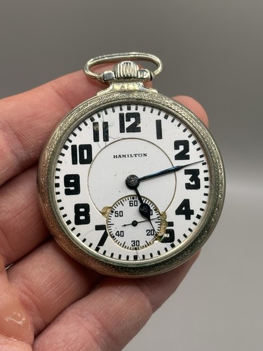 Orologio tasca hamilton 21j - tasca,