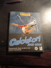ALBUM CALCIATORI FIGURINE PANINI 2003 2004 COMPLETO - OTTIMO CON AGGIORNAMENTI