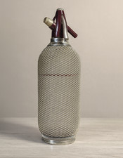 Sifone Vintage Seltz in metallo e vetro – Anni ’50/’60