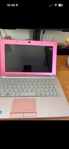 Sony vaio vgn cs11s rosa - sony, 14,1"
