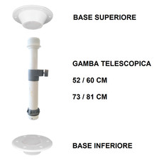 GAMBA TAVOLO IN ALLUMINIO