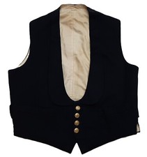 Vintage 1937 Panciotto Blu