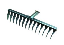 RASTRELLO ARIEGGIATORE AERATORE ARIEGGIA PRATO GIARDINO ACCIAIO 14 DENTI